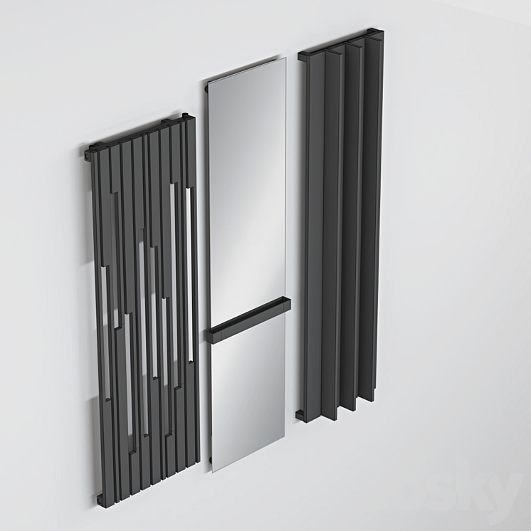 cordivari radiators 3DS Max - thumbnail 2