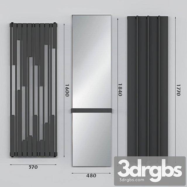 Cordivari Radiators 3dsmax Download - thumbnail 1