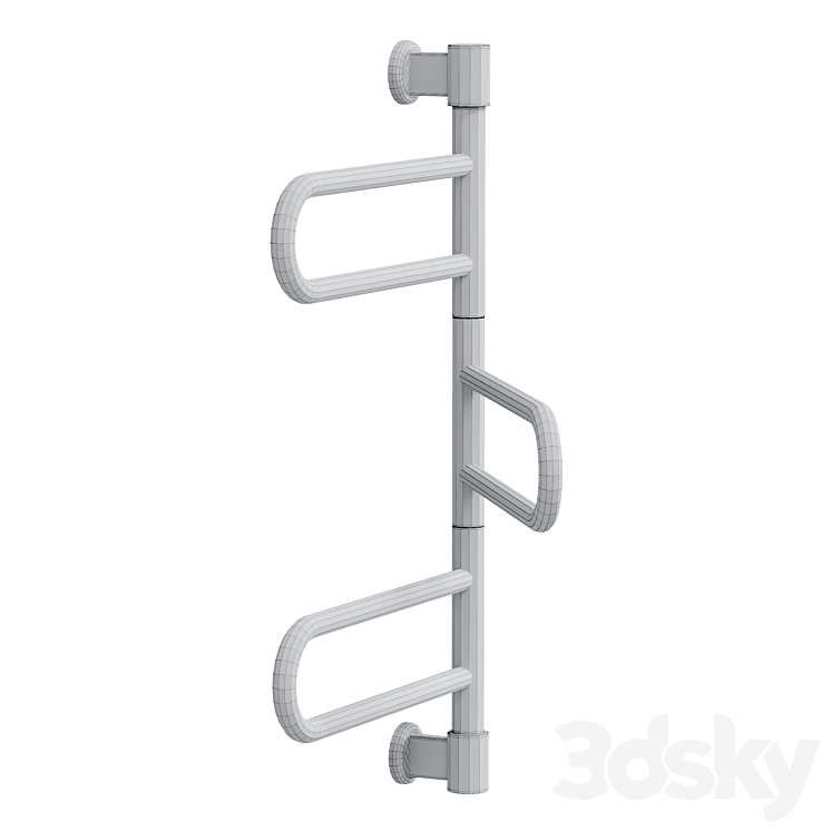 Electric towel warmer Energy U-G3K 70×40 3DS Max Model - thumbnail 2