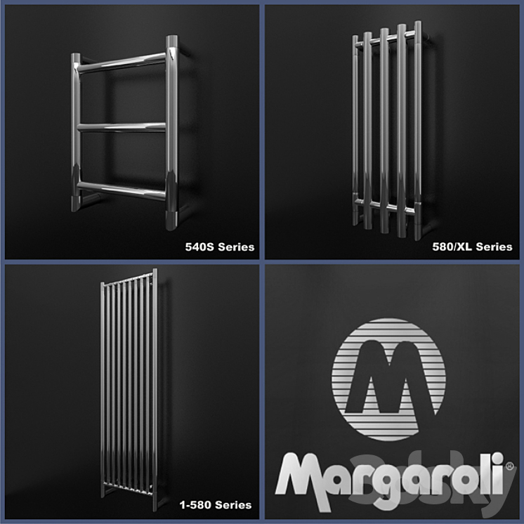 Group towel "Margaroli" 3DS Max - thumbnail 1