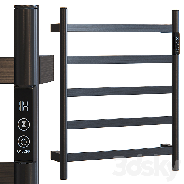 Heated towel rail – Amaia by TopTileBathrooms 3ds Max - thumbnail 1