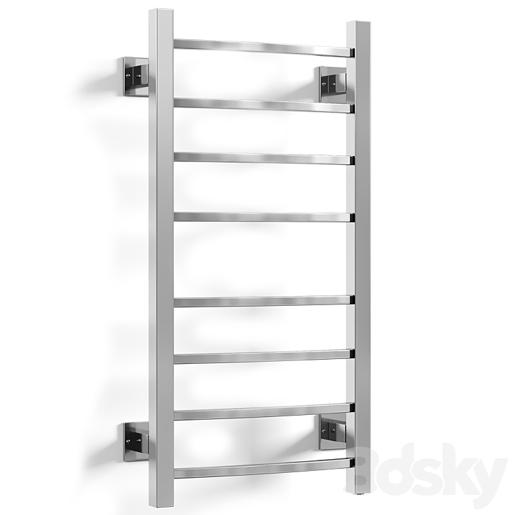 Heated towel rail Energy Grand 3DS Max Model - thumbnail 1