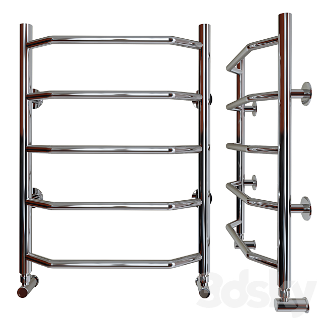 Heated towel rail Victoria 3ds Max - thumbnail 1