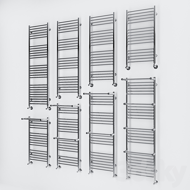 Heated Towel Terminus Aurora 3ds Max - thumbnail 2