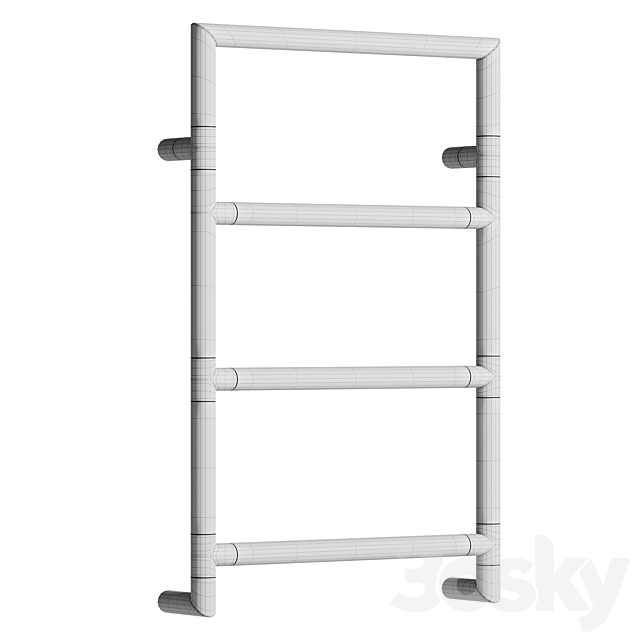 Margaroli Sereno 5-582 Heated Towel Rail 3ds Max - thumbnail 3