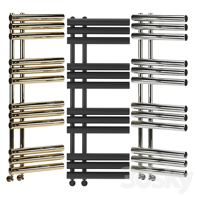 Reina Grace Towel Radiator Set 3ds Max - thumbnail 2