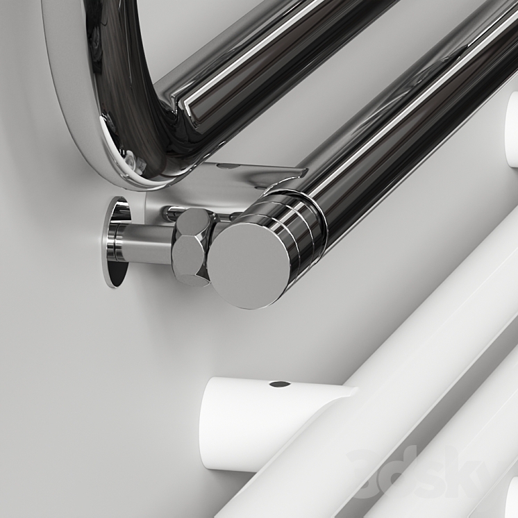 Scirocco H Graffe Towel Rail 3DS Max - thumbnail 2