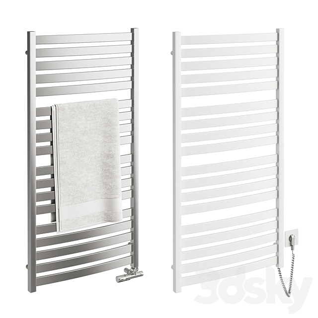 Terma Heated towel rail 3DS Max Model - thumbnail 4