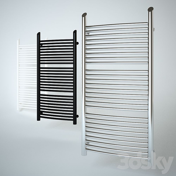 Towel radiator 3DS Max - thumbnail 1