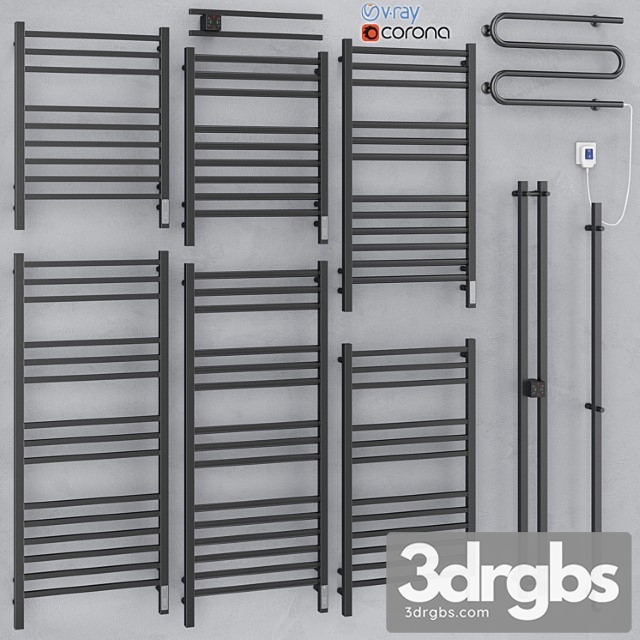 Towel warmers Terminus 5 3dsmax Download - thumbnail 1