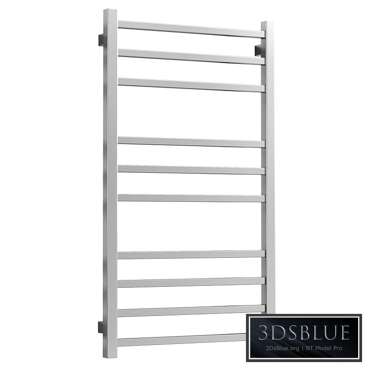 Water heated towel rail Grota Estro 3DS Max - thumbnail 3