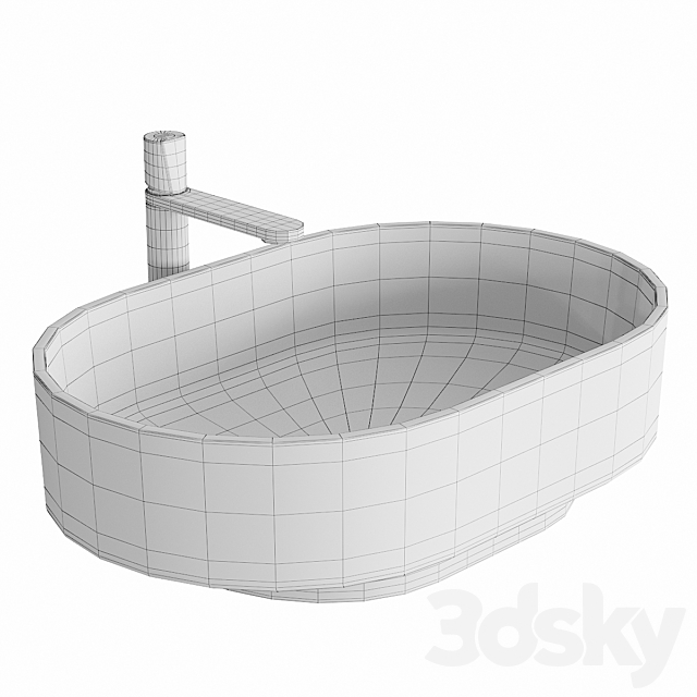 Antonio Lupi Design Borghi Washbasin 3DSMax File - thumbnail 5