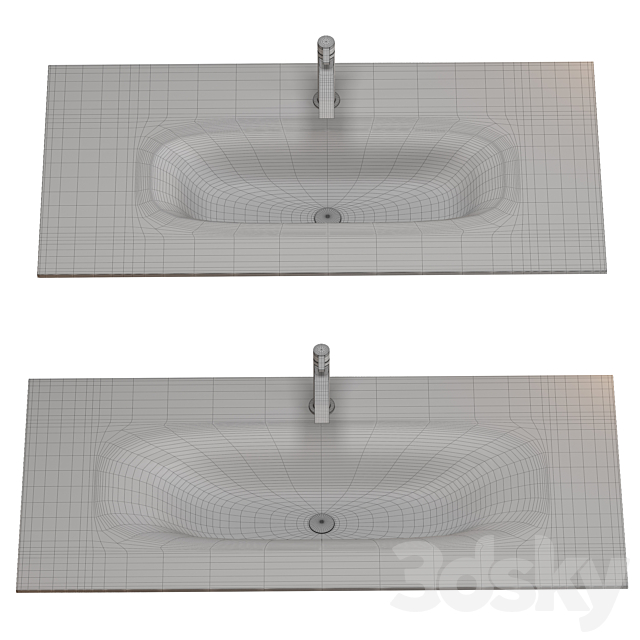 ARTELINEA WASHBASIN set 5 3DS Max Model - thumbnail 6