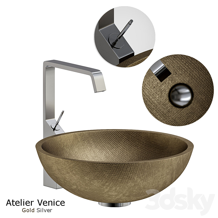 Atelier Venice Gold Silver 3DS Max - thumbnail 2