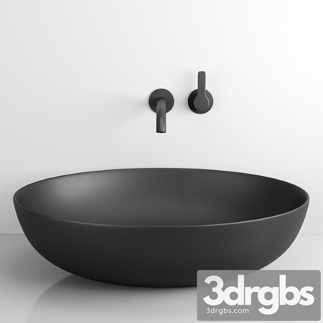 Ceramica Cielo Eco Washbasin 3dsmax Download - thumbnail 1