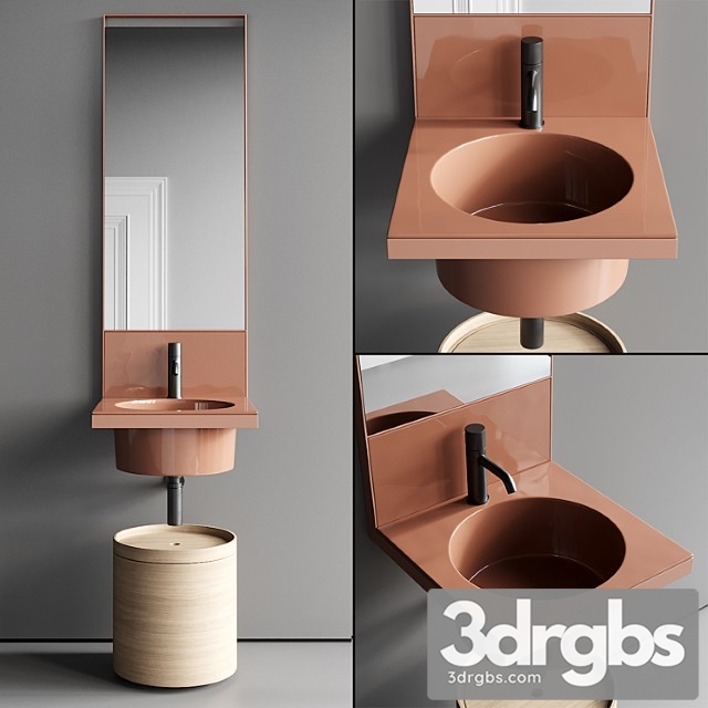 Ceramica Cielo Elle Vanity Unit Set 3 3dsmax Download - thumbnail 1