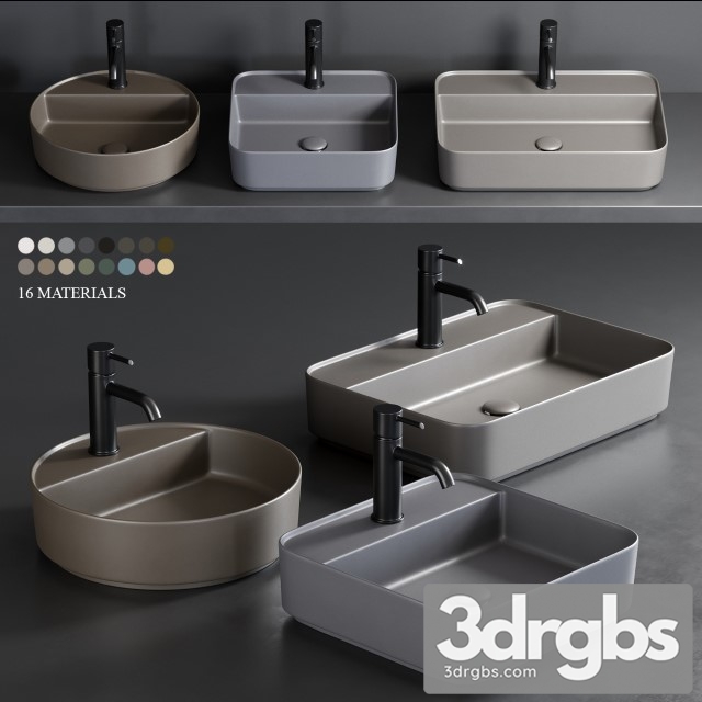 Ceramica Cielo Shui Comfort Washbasin 3dsmax Download - thumbnail 1