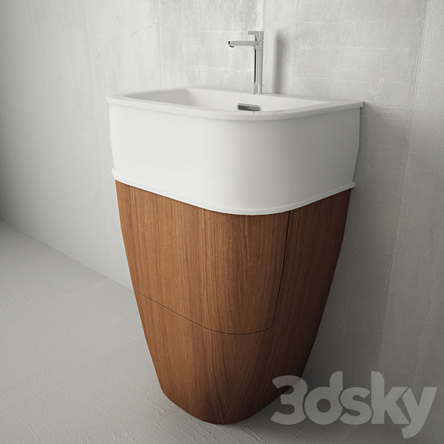 CHELSEA | Lavabo da appoggio 3DS Max Model - thumbnail 2