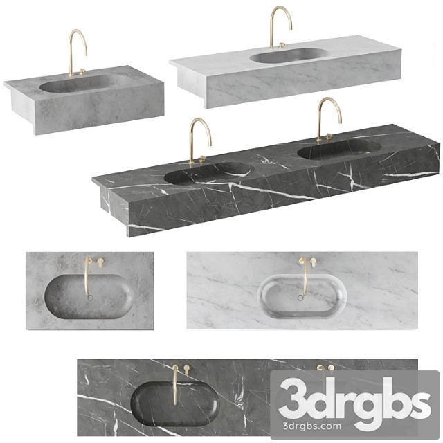 Cocoon JP Basins 3dsmax Download - thumbnail 1