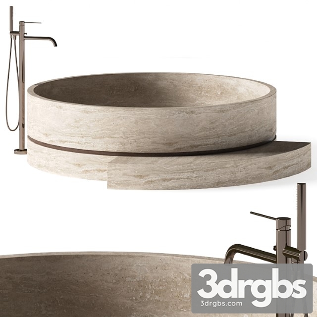 Davani Parallel B185 Bathtub Nobili Velis 1 3dsmax Download - thumbnail 1