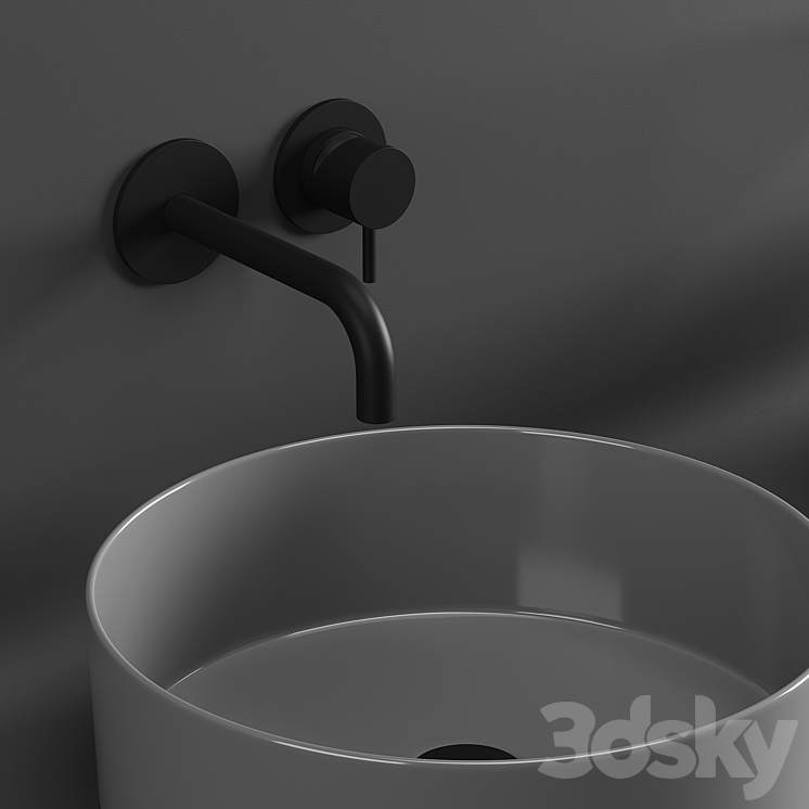 Devit washbasins 3DS Max - thumbnail 2