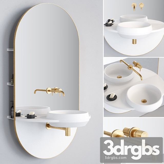 Ext Arco Washbasin 3dsmax Download - thumbnail 1