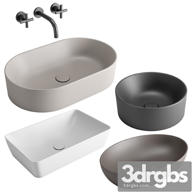 Gsi colorelements washbasin set 1 - thumbnail 1