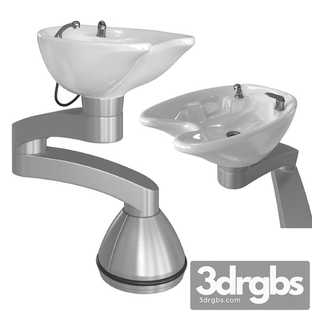 Hairdresser Wash Basin 1 3dsmax Download - thumbnail 1