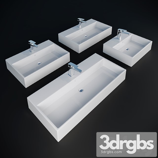 Ideal Standard Strada Washbasins 3dsmax Download - thumbnail 1