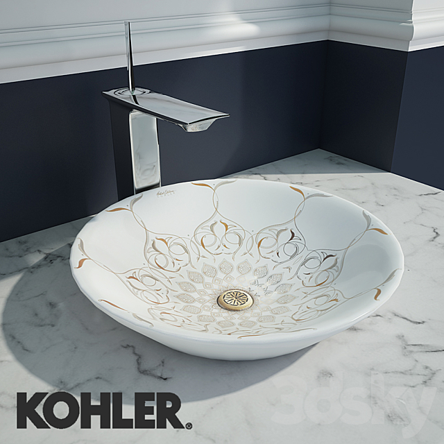 Kohler Caravan + Kohler Stance 3DS Max Model - thumbnail 1