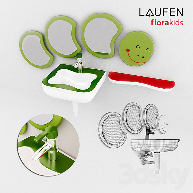 Laufen _ florakids 3DSMax File - thumbnail 1