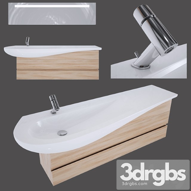 Laufen il Bagno Alessi One 3dsmax Download - thumbnail 1