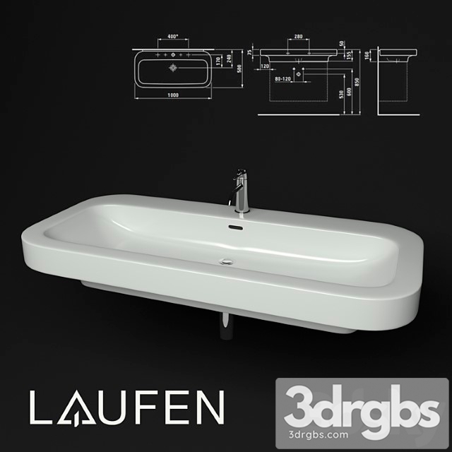 Laufen Palomba 1 3dsmax Download - thumbnail 1