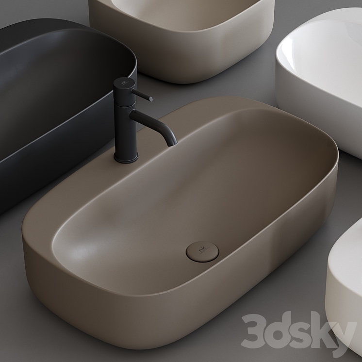 Noken Arquitect Washbasin 3DS Max - thumbnail 2