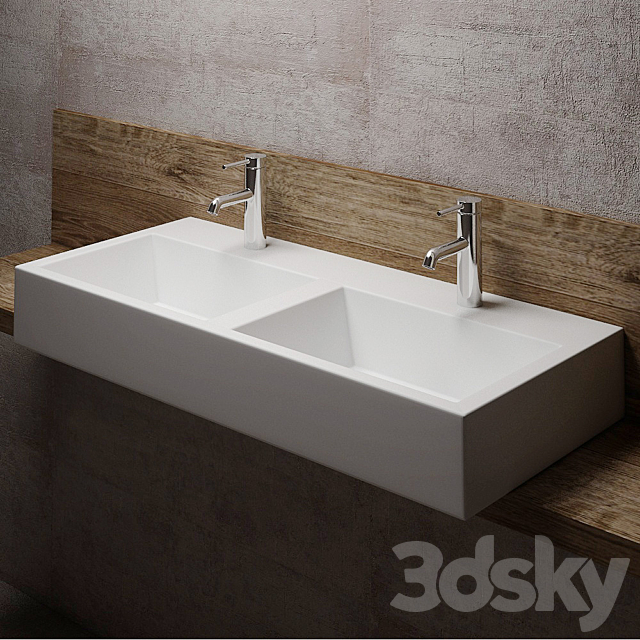 Overhead sinks Hidra Loft 3DSMax File - thumbnail 1