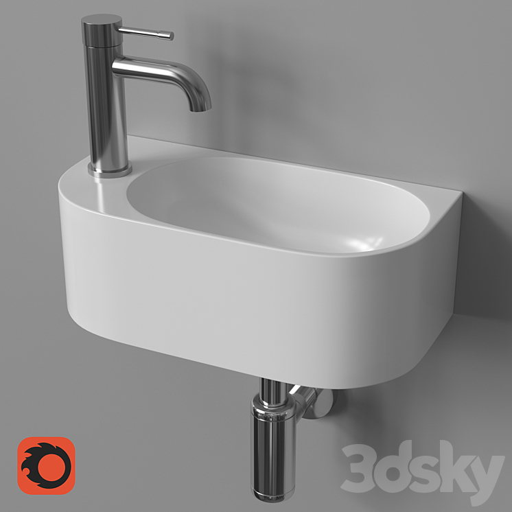 Paa Sink by Paa 3DS Max - thumbnail 1