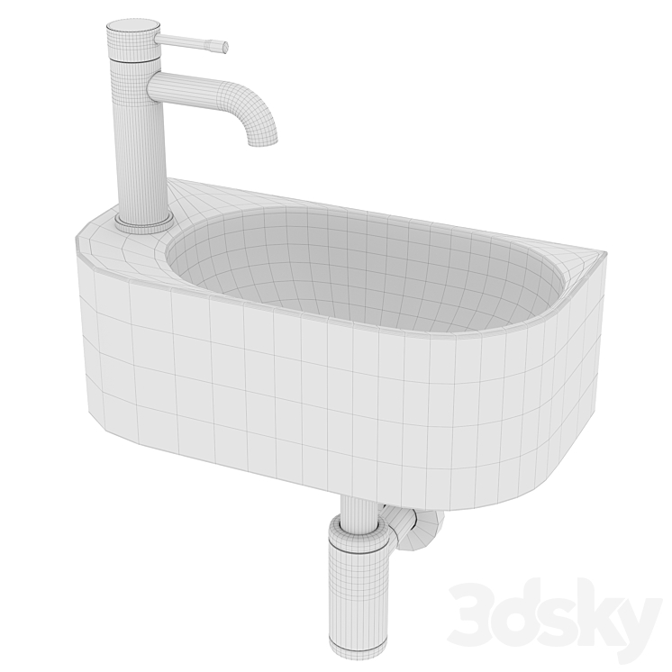 Paa Sink by Paa 3DS Max - thumbnail 2