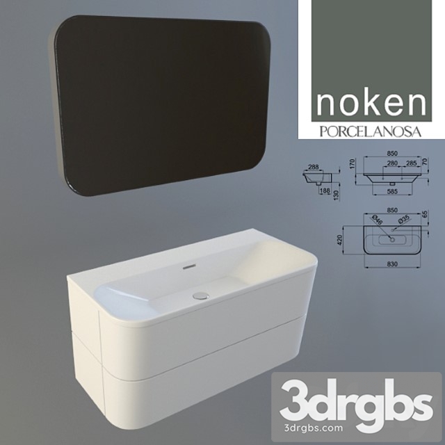 Porcelanosa Noken Bela 3dsmax Download - thumbnail 1