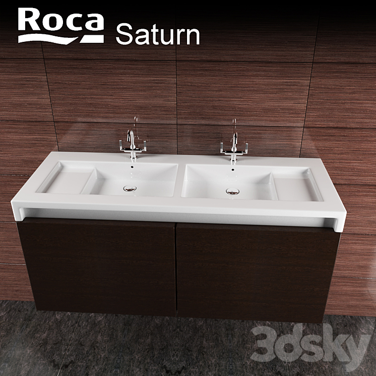 Roca Saturn 3DS Max - thumbnail 1