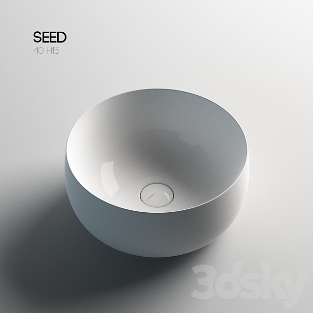 Seed tondo 40h18 3ds Max - thumbnail 1