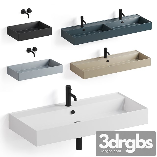 Simas Agile Washbasins Part 2 3dsmax Download - thumbnail 1