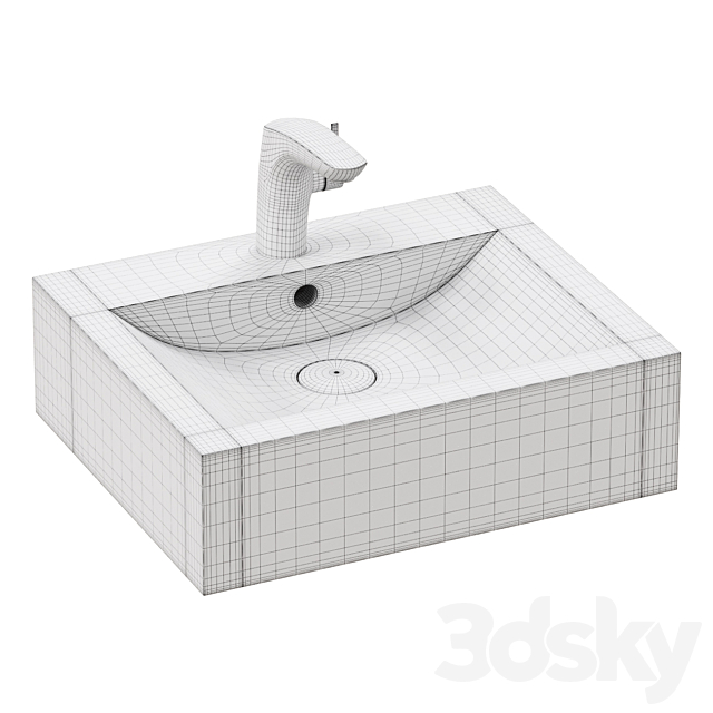 Sink 3DS Max Model - thumbnail 2