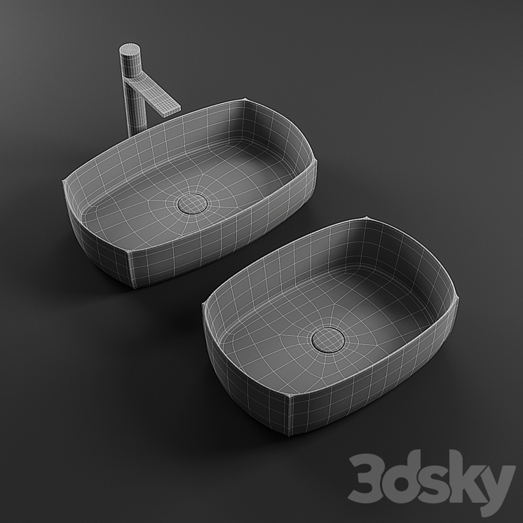 Sink Arbi Cuir 3DS Max - thumbnail 2