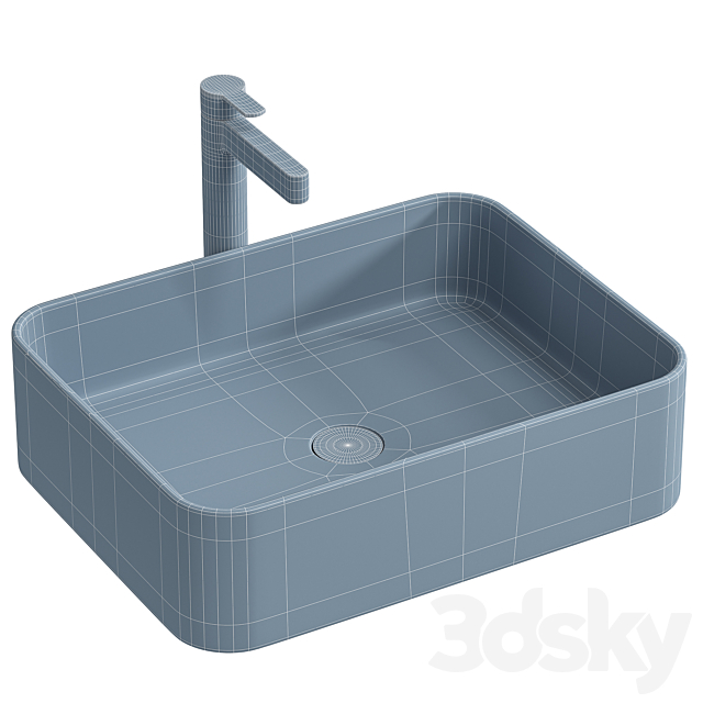 Sink Belbagno Bb1304 3DS Max Model - thumbnail 2