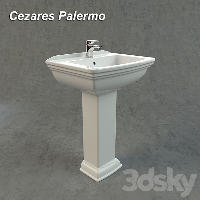 Sink Cezares Palermo 3ds Max - thumbnail 1