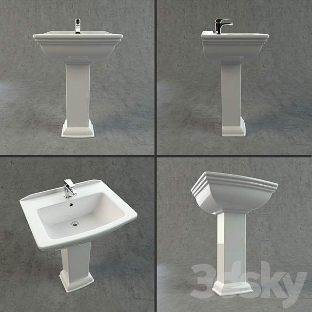 Sink Cezares Palermo 3ds Max - thumbnail 2