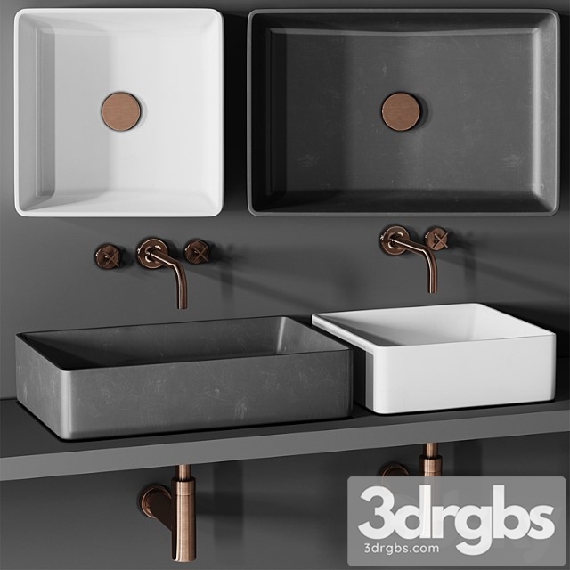 Sink Kast Arla Basin 3dsmax Download - thumbnail 1