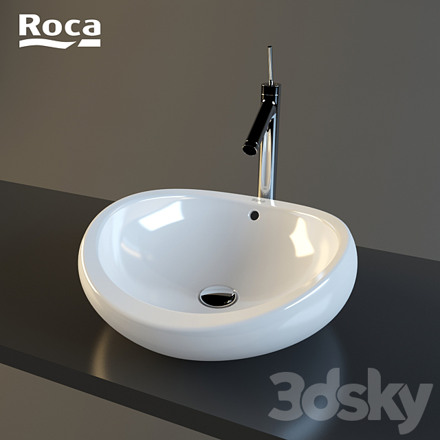 Sink ROCA Urbi 1 3ds Max - thumbnail 1