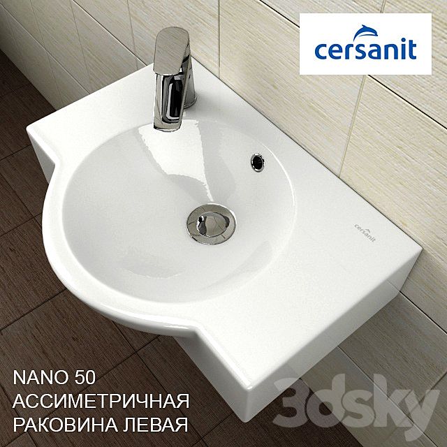 SINK Sersanit NANO 50 3DS Max Model - thumbnail 2