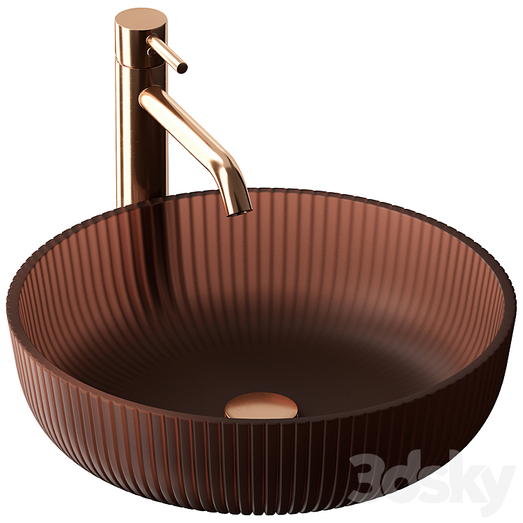 Table Sink REA JODI 3DS Max Model - thumbnail 1